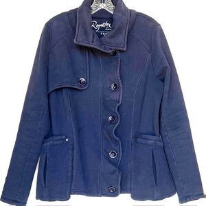 Women's Navy Pea Coat